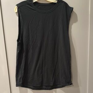 Lululemon Athletica Black Muscle Tee Tank Top